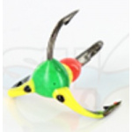 VMC 9651 Resin RYGG-2Y Treble Hooks