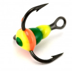 VMC 9651 Resin YGRY-G Treble Hooks