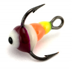 VMC 9651 Resin YRFV-F Treble Hooks