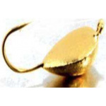 Wolfram Mormyshka Half Drop Electroplating 002 Gold