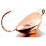 Wolfram Mormyshka Half Drop Electroplating 003 Copper