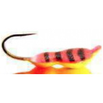 Wolfram Mormyshka Half Larva UV Painted 325 Glow