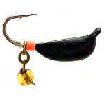 Wolfram Mormyshka Riga's Banana Chain & Beads 701 Black