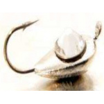 Wolfram Mormyshka Tear Drop Swarovski Crystal 612 Silver