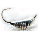 Мормышка Вольфрамовая Tiny Caterpillar Electroplating 001 Silver