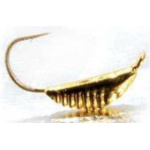 Volframa Mormiška Tiny Caterpillar Electroplating 002 Gold