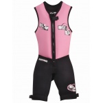 Wavelenght Buoyancy Junior Short Wetsuit Pink