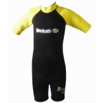 Wavelenght Spring Junior Short Wetsuit Yellow