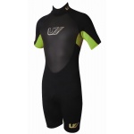 Wetsuit For Rent for 4 days Wavelength Icon Spring  Men Short Wetsuits Lime 2mm