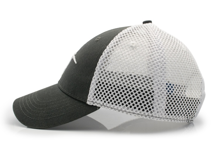 Humminbird Cap Low Profile Twill Athletic Mesh Charcoal / White