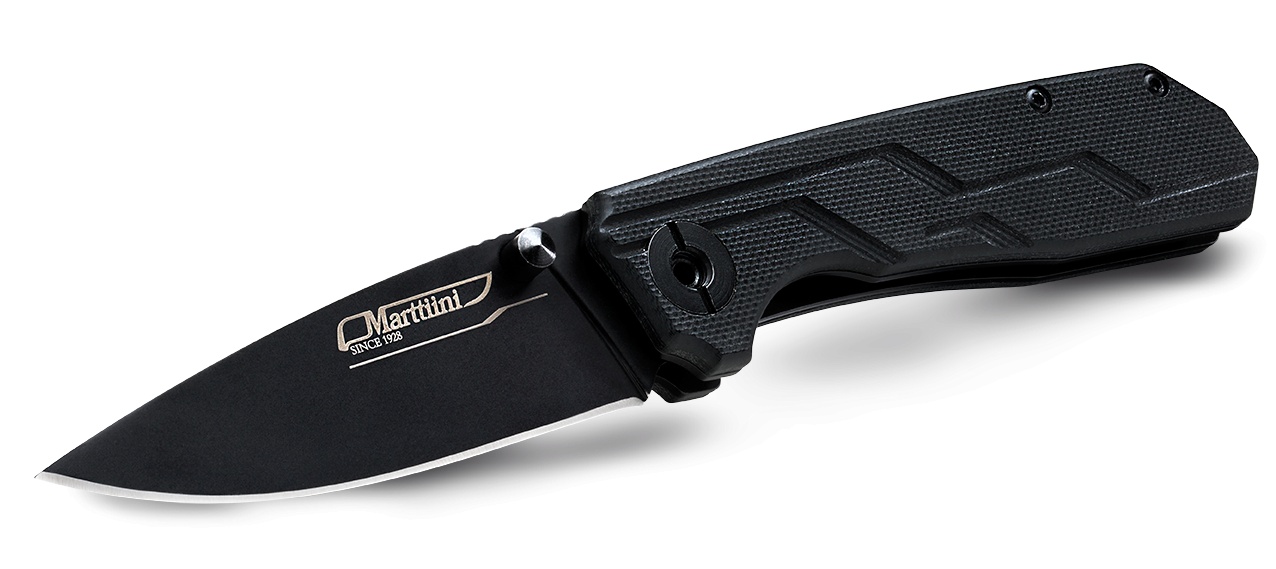 Marttiini Black Folding Knife