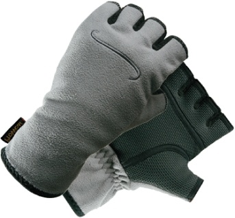 rapala half finger gloves