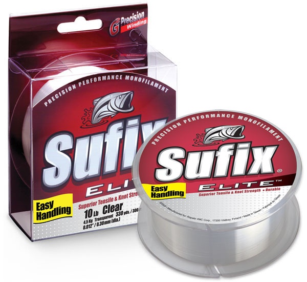 Sufix Elite Clear Monofilament Lines