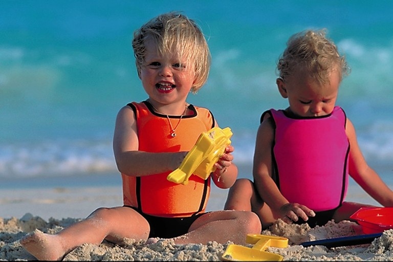 swimming costume with built in floats